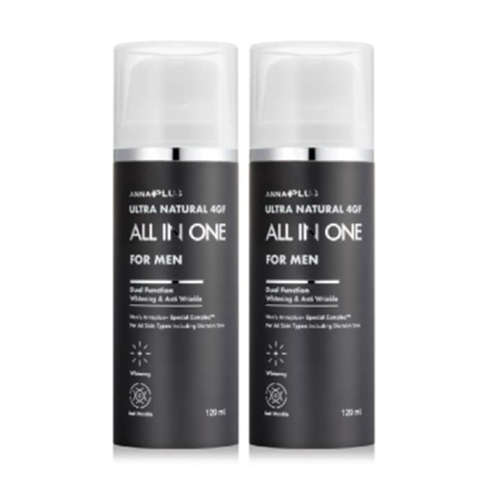 [1+1]アンナプラス 4GF メンズスキンローション オールインワン 120ml