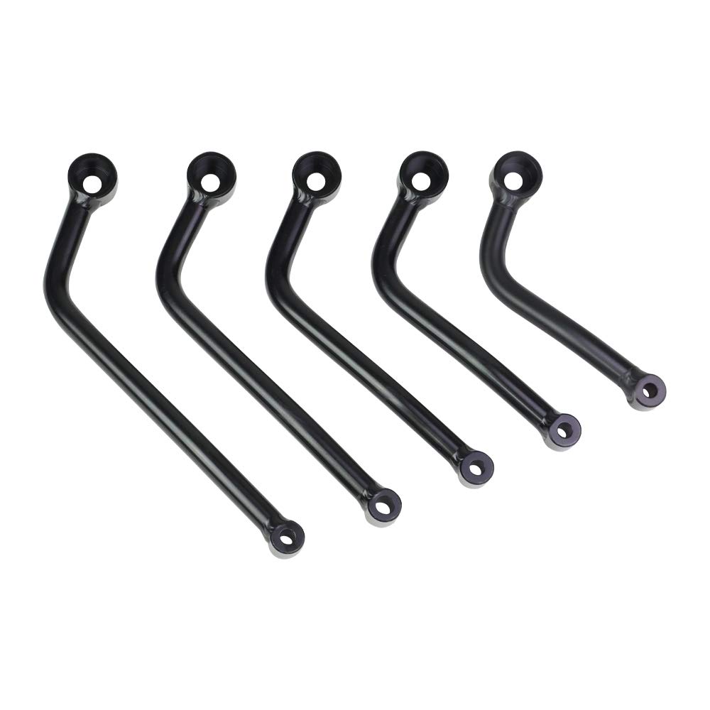 ナンカイ(NANKAI) 汎用マフラーステーφ16 RRタイプ ブラック MSTB200RR