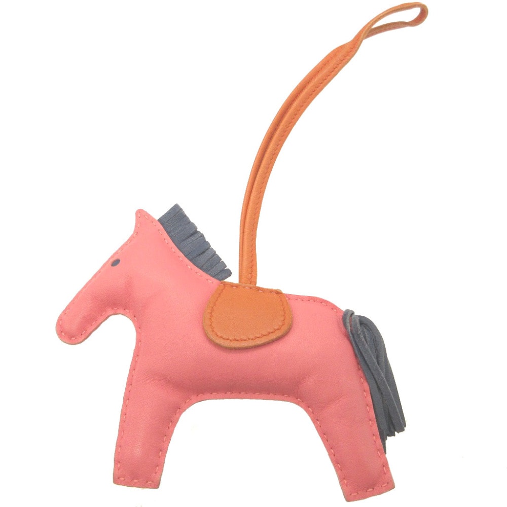 バッグチャーム ロデオチャームMM キーホルダー レザー/アニューミロ ローズアザレ 0082【中古】 レディース