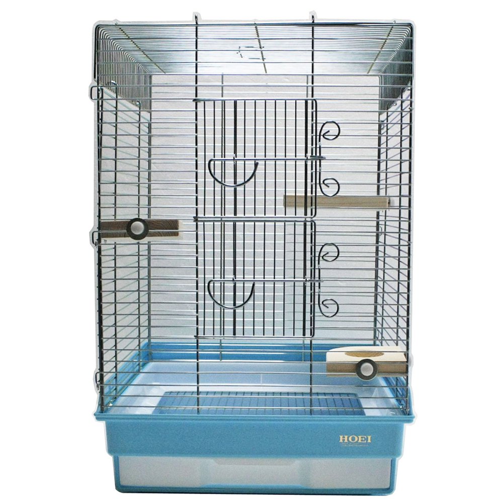 ＨＯＥＩ　３５小動物プラス　ブルー　（３７X４１．５X５４．５ｃｍ）　リス　モモンガ　銀メッキ　ＣＲＣ50―63―29―10―00