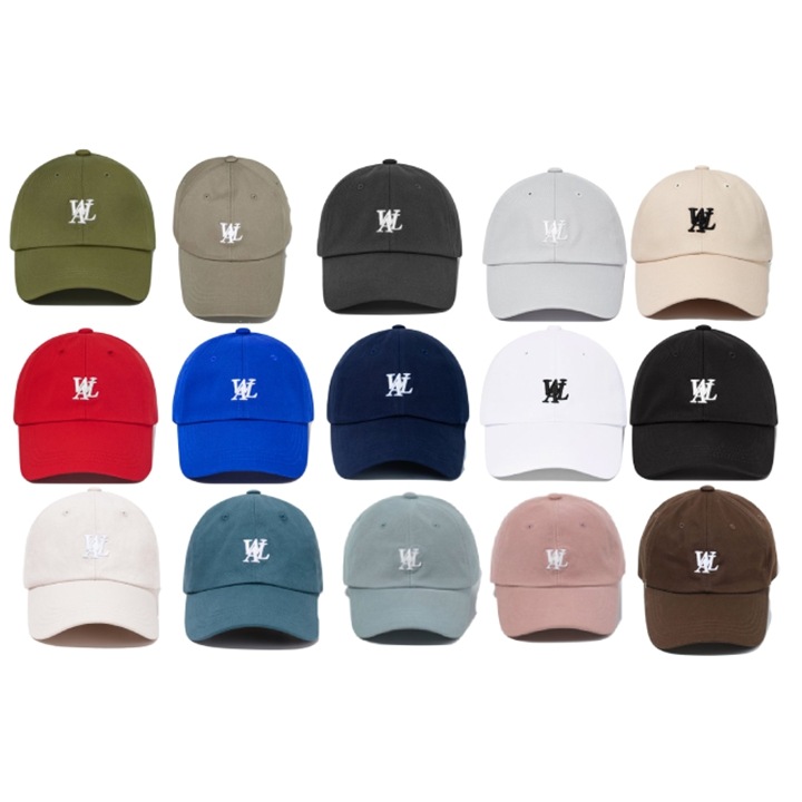 Signature Small Logo ball cap 15color