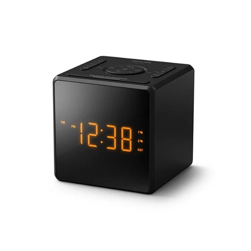 TAR4500 AM/FMクロックラジオ（アラーム機能・充電機能付き） （関税はお客様のご負担となります）