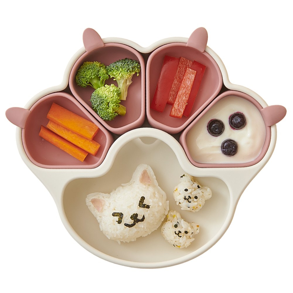 firgi 幼児用 シリコン 自己主導 食品トレー 韓国食器