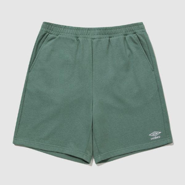 O エッセンシャル スウェット ショーツ 4.5部 グリーン UQ123CHP19BGN 931544