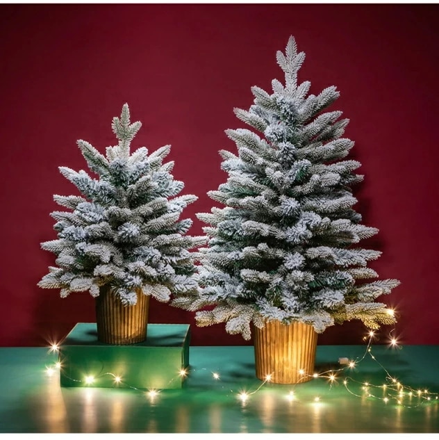 【期間限定特価】60cm クリスマスツリー クリスマス・ツリー 机の表面 木 家 オフィス デスクトップ 装飾