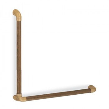 シロクマ ユニバーサル手すりL形 AG/Mオーク BR-553