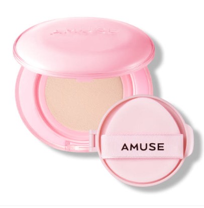 【NEW新作】【本品+詰め替え企画セット】 デューパワーヴィーガンクッション(SPF50+/PA++++) 3色/IVE ウォニョンpick/小石クッション/ピンククッション/韓国メイク