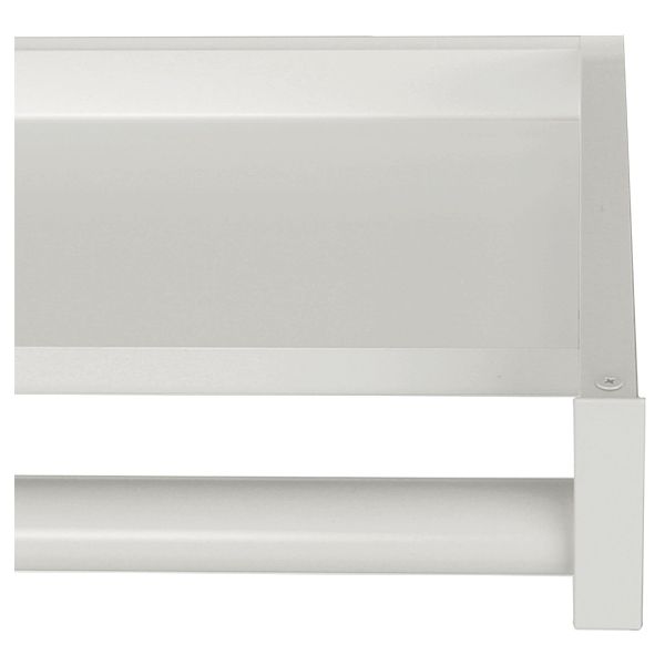 森田アルミ工業 室内用 多目的シェルフ Wally W1650 ミルクホワイト 0744-00023