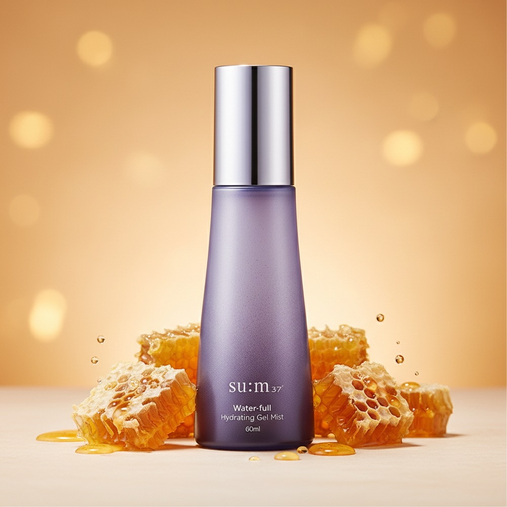 スム37 ウォータフルハイドレイティングジェルミスト 60ml 企画（リフィル 60ml*2）