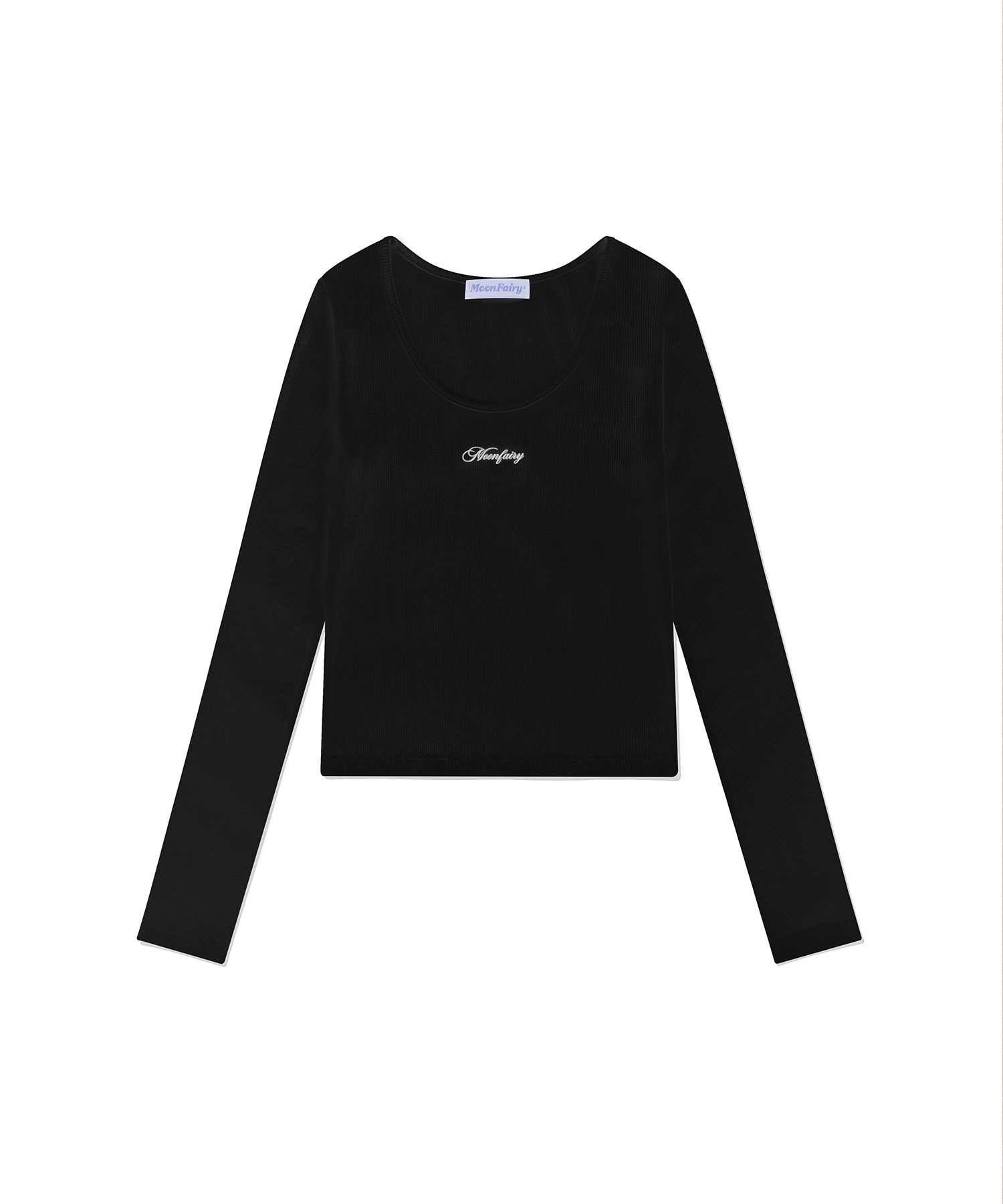 MF SMALL LOGO LONGSLEEVE-BLACK