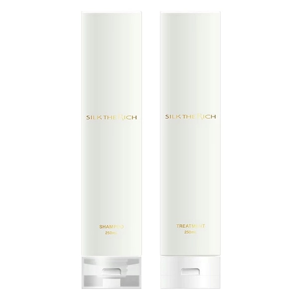 シルクザリッチ シャンプー&トリートメント セット( 250ml & 250ml ) SILK THE RICH ゴールデンペア&フリージア