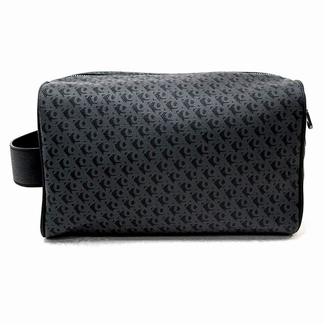 Calvin Klein Jeans カルバンクライン アウトレット メンズ ポーチ オールオーバー モノグラム バッグインバッグ トラベルポーチ 4G1064G 001