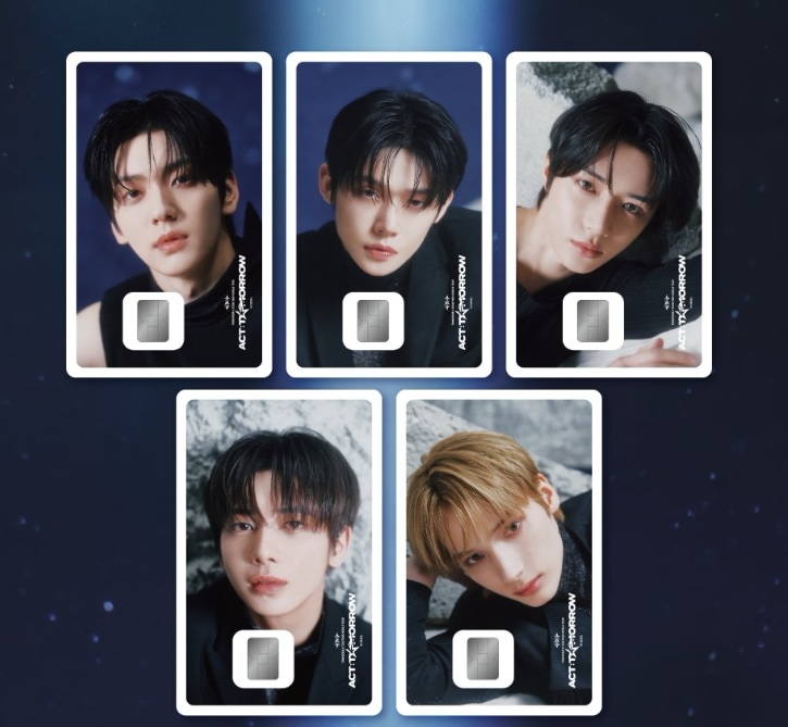 TOMORROW X TOGETHER WORLD TOUR ACT : TOMORROW IN SEOUL NAMANE PHOTOCARD OT5 SET