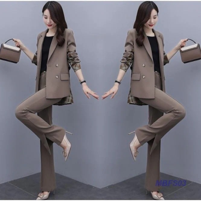 スーツパンツスーツパンツスーツ 入園式 お呼ばれ セットアップ レディース チェック柄 スーツジャケット 2点セット 上下セット OL ビジネス 通勤 オフィス 入学式