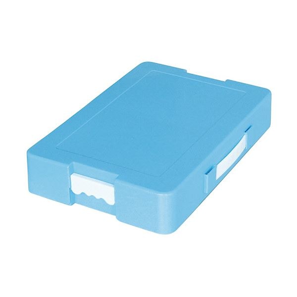 デビカ つながるパッチン おどうぐばこ手さげ付 ブルー 041440 1セット(20個) 12,578円