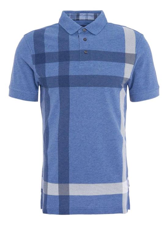 BARBOUR Men T-Shirts MML1117 BL15 Clear Blue