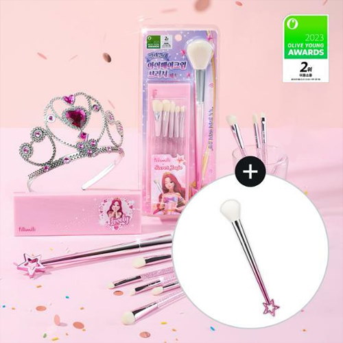 韓国限定　fillimilli キティ　オリーブヤング　メイクブラシセット　希少 韓国限定 fillimilli キティ オリーブヤング メイクブラシセット