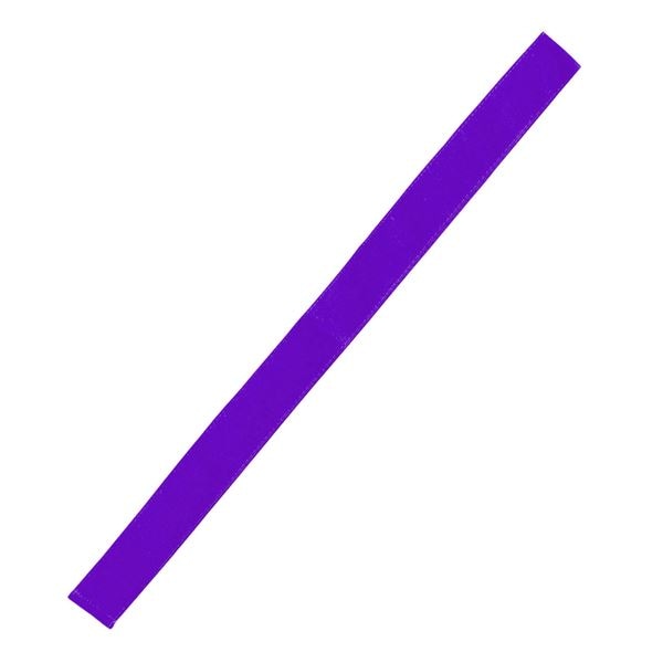 （まとめ）カラーはちまき 紫 10本組(×5セット)