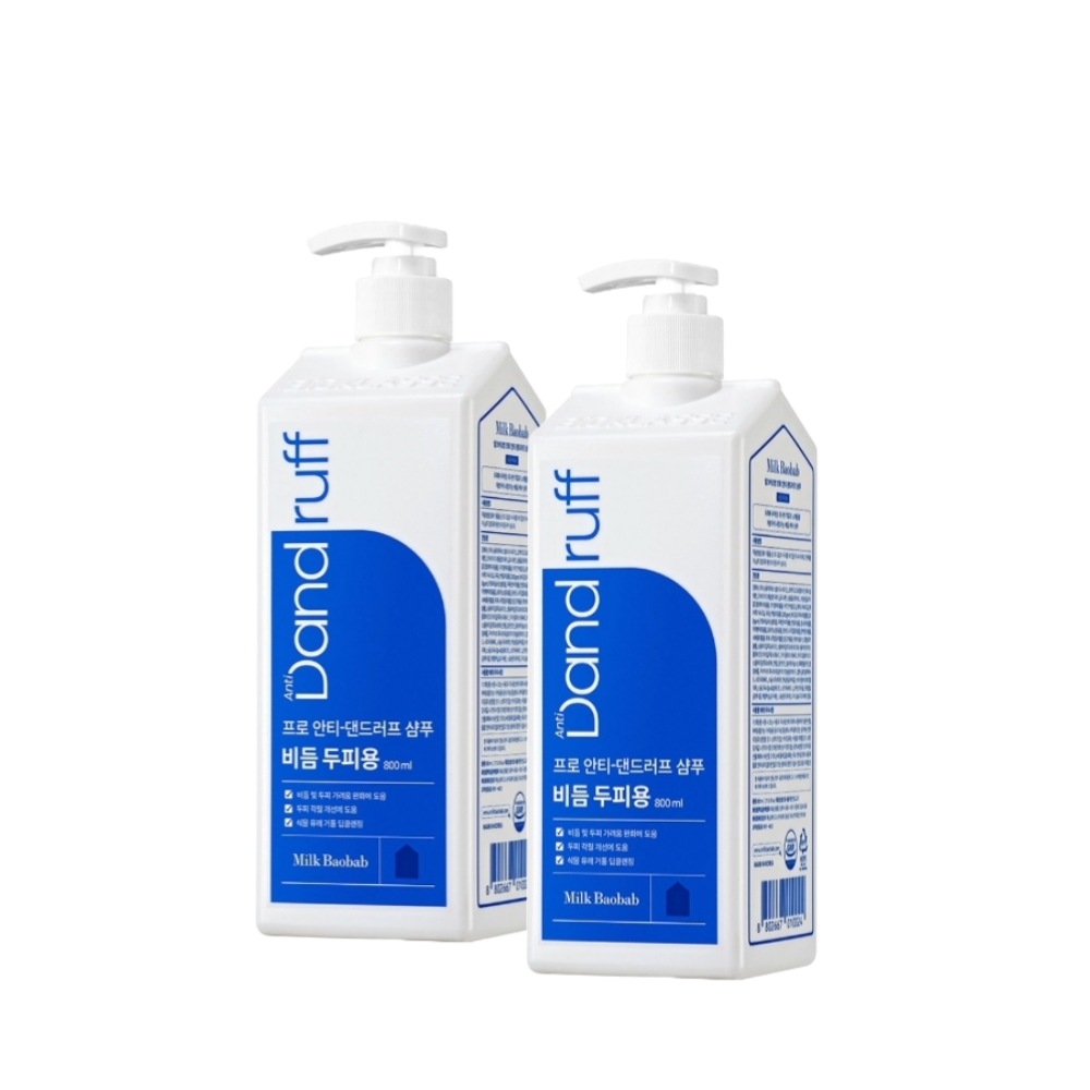 プロ アンチ ダンドラフ フケ 頭皮ケア シャンプー, 800ml 2個