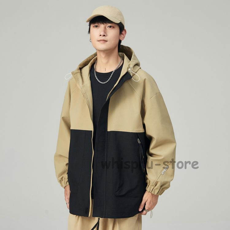 マウンテンパーカー メンズ 秋服 秋物 大きいサイズ アウター フード マウンパ 防風防寒 秋冬