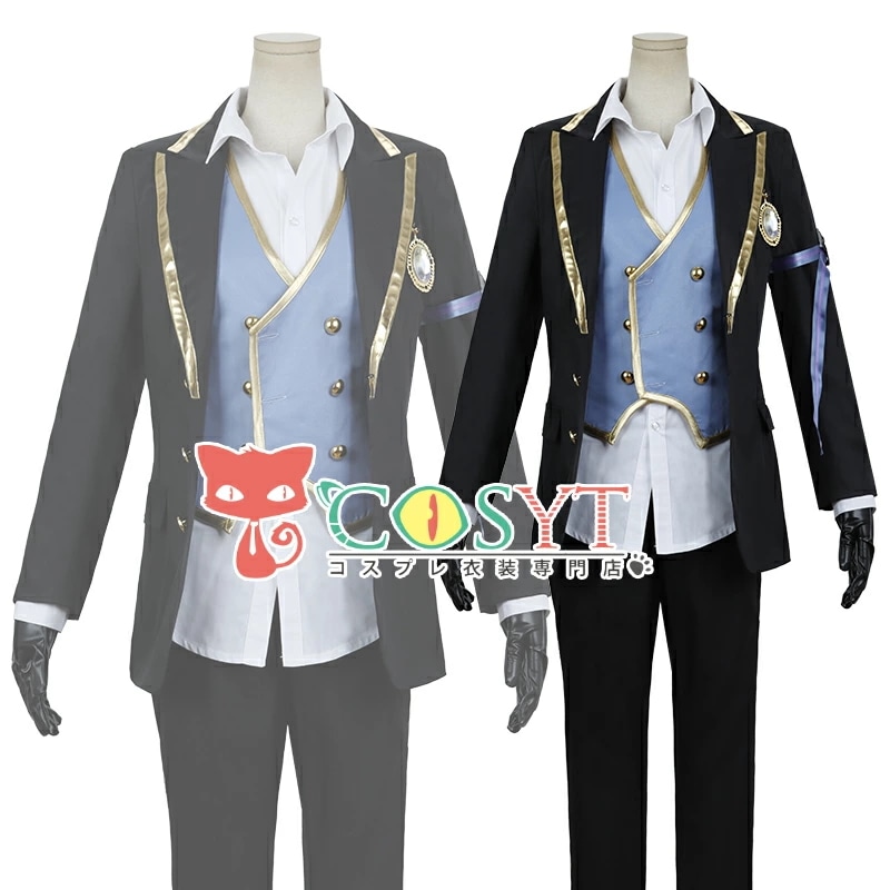 ツイステ風 オクタヴィネル寮 アズール ジェイド フロイド 制服 コスプレ衣装 仮装 変装 コスプレ cosplay ゲーム イベント パーティ