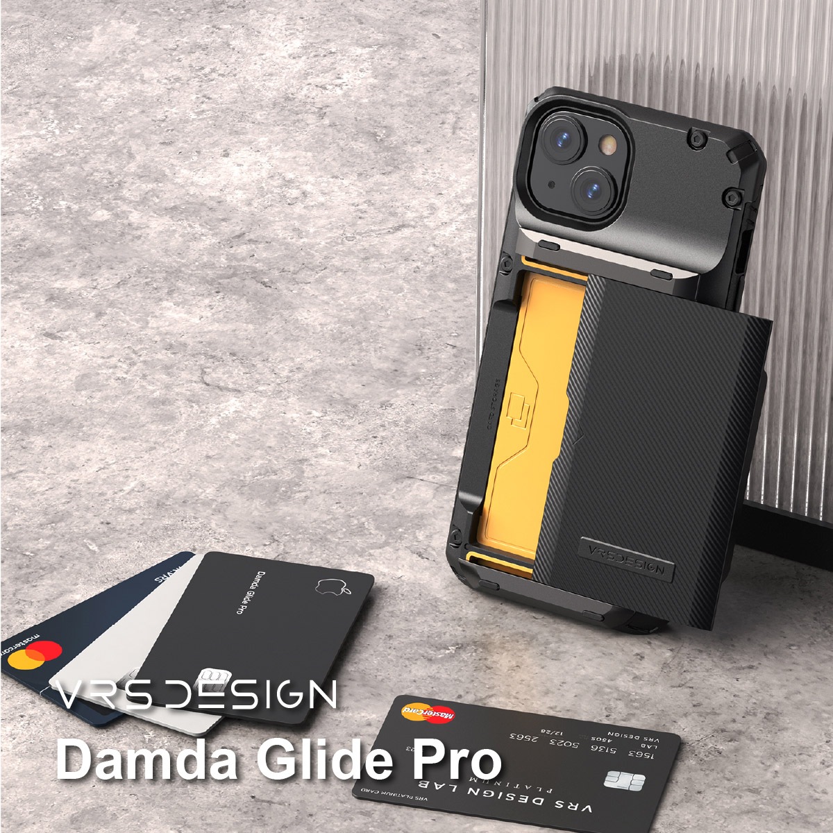 iPhone14Plus 対応 ケース カバー 耐衝撃 ストラップホール 背面 カード 収納 スマホケース スマホカバー iPhoneケース Damda Glide Pro VRS DESIGN 5,561円