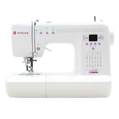 5年保証文字縫い機能付き　コンピューターミシン S-017　入園準備で人気の文字縫い機能付き