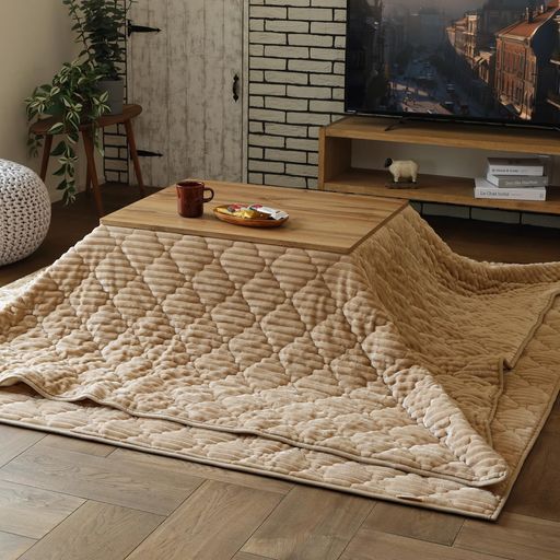 [HAGIHARA] 3WAYクッション 240639523 キャメルベージュ クッション時:約50×50CM寝袋時:約95×190CMこたつ布団時:約190×190CM