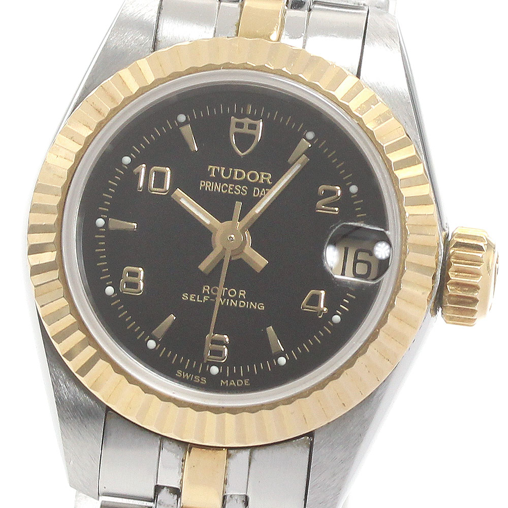 チュードル TUDOR 92513 プリンセス デイト Cal.2671 自動巻き レディース _871736【中古】