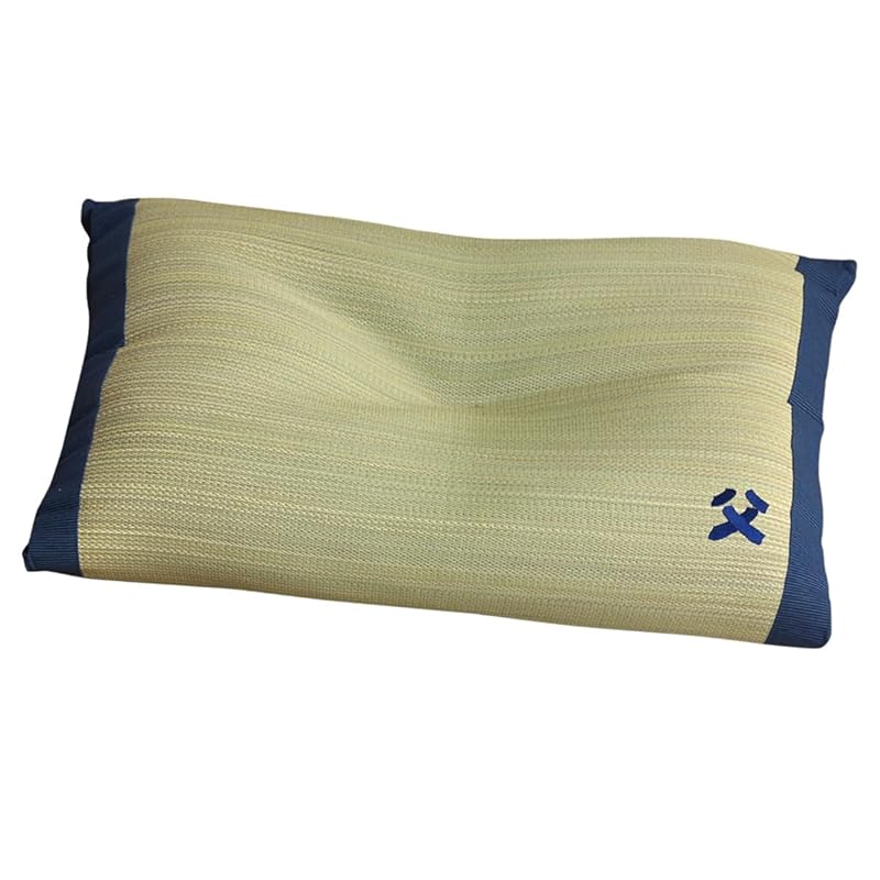 イケヒコ 枕 まくら い草枕 消臭 ピロー 国産 おとこの枕 ハイパー 約43×63cm 中材:低反発ウレタンチップ #7557309 ブルー 5,377円