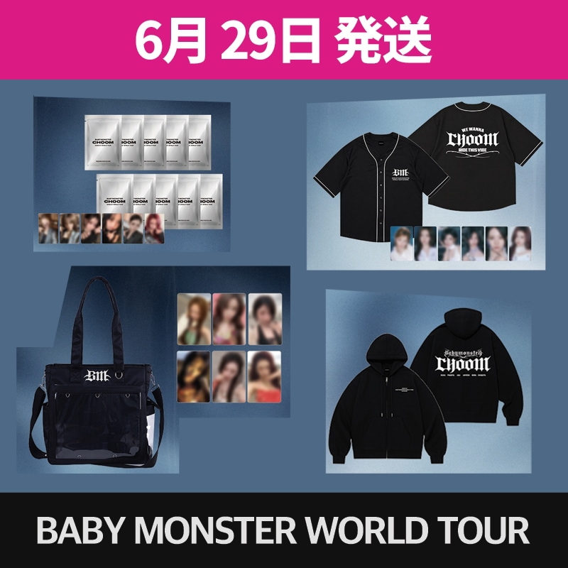 [6月29日発送][公式 現場購入] 2026-27 BABYMONSTER WORLD TOUR [춤 (CHOOM)] IN SEOUL OFFICIAL MD 3