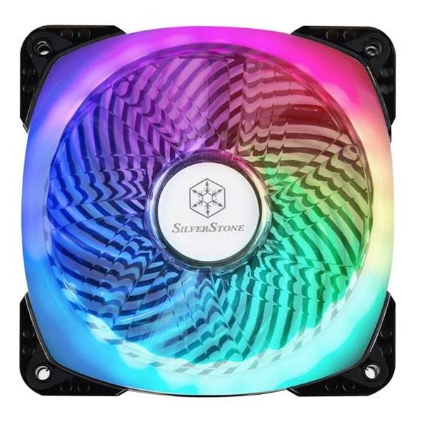 AP124-ARGB Air Penetratorフレーム アドレッサブルRGB 120mm ブラック/透明 SST-AP124-ARGB