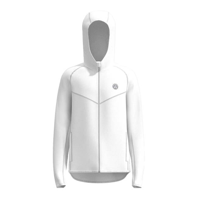 海外サイズ BIDI BADU(ビディバドゥ) メンズ CREW フード付きジャケット 定番 M1610004-WH ホワイト(23y1mテニス)