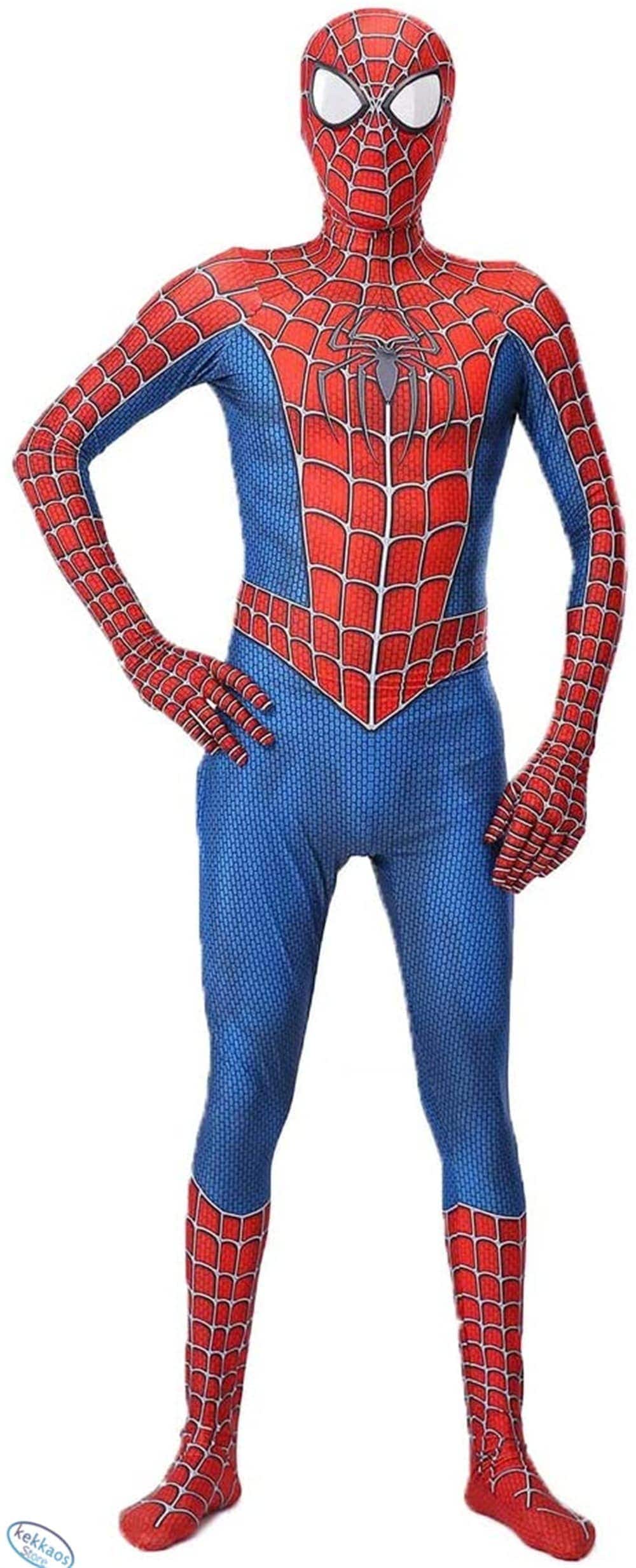 ボーイズ スパイダーマンコスチューム 男女兼用 アダルト子供 スパイダーマン ボーツ　衣装