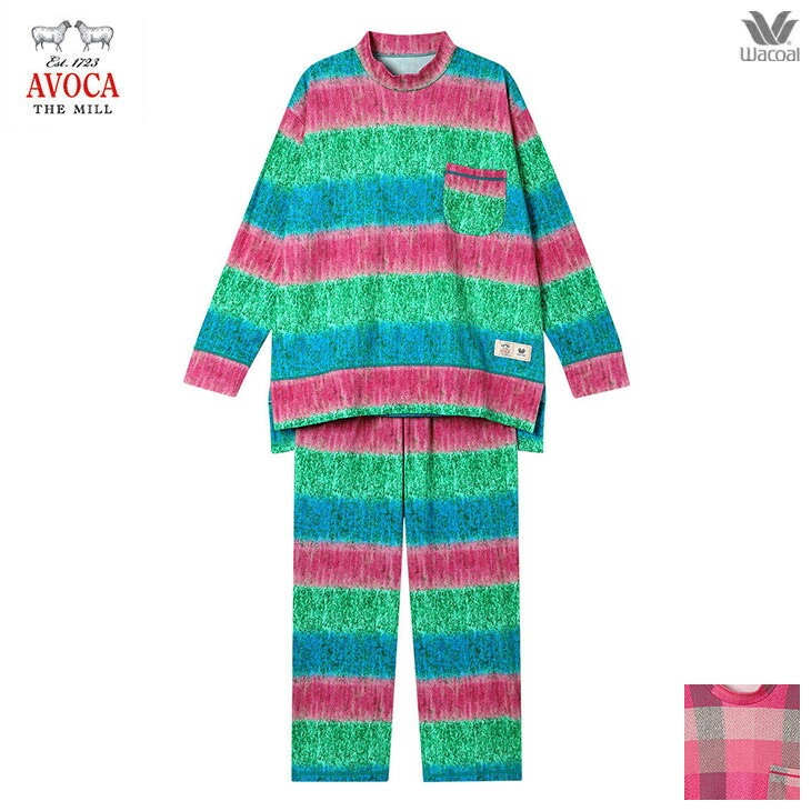AVOCA アヴォカ ワコール wacoal レディース パジャマ ルームウェア 部屋着 リラックス＆スリープ 秋冬 BDW747