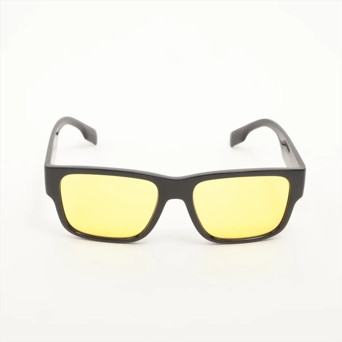 美品 黒縁 カラーレンズ ファッション おしゃれ サングラス ブラック 黒 メンズ レディース MMM CP51-2 中古