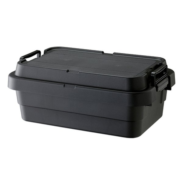 トランクカーゴS蓋 30L LOW TYPE ブラック 幅60×奥行き39×高さ24cm TC-50SLBK