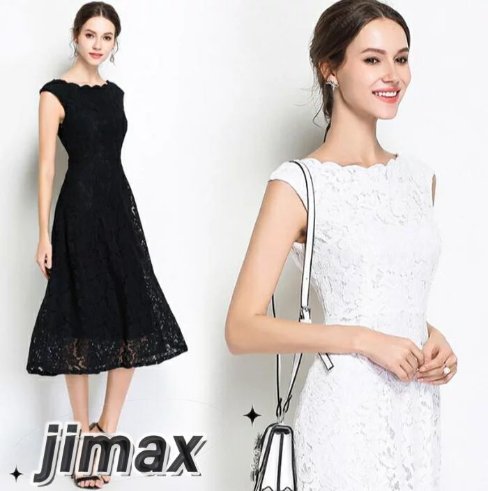 パーティードレス ワンピース ミモレ丈 ノースリーブ ワンピース 刺繍 ブライズメイド パーティドレス 結婚式 ワンピース ドレス フォーマル 二次会 パーティー パーティ ワンピース フォーマルドレ