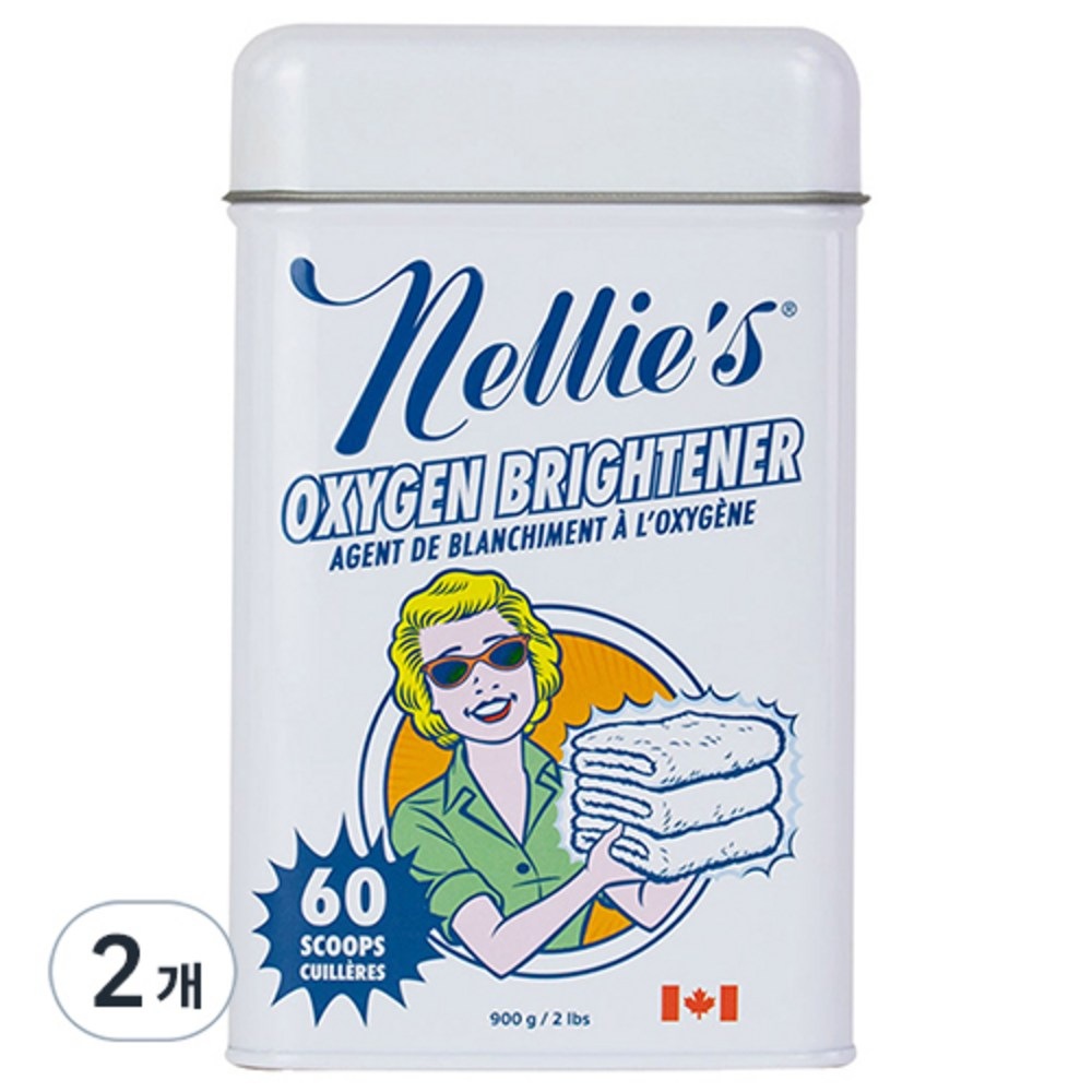 ネリーソーダ酸素漂白乳児洗剤900g2個