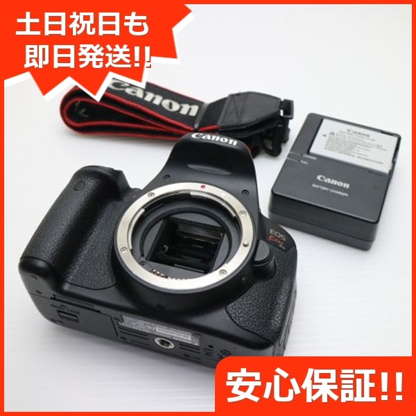 美品 EOS Kiss X6i ブラック ボディ デジ1 Canon 157