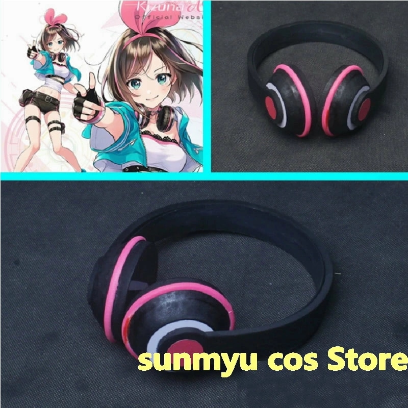 バーチャルYouTuber キズナアイ（Kizuna AI） キズナアイちゃん イヤホン　 コスプレ道具