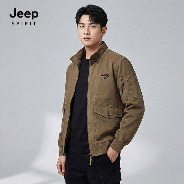 JEEP SPIRIT ヴィンテージ航空ジャンパー ブラウン (JSFAJK406)