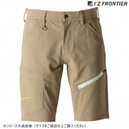 アイズフロンティア P.A.ストレッチハーフパンツ 09 キャメル L 5334 5,177円