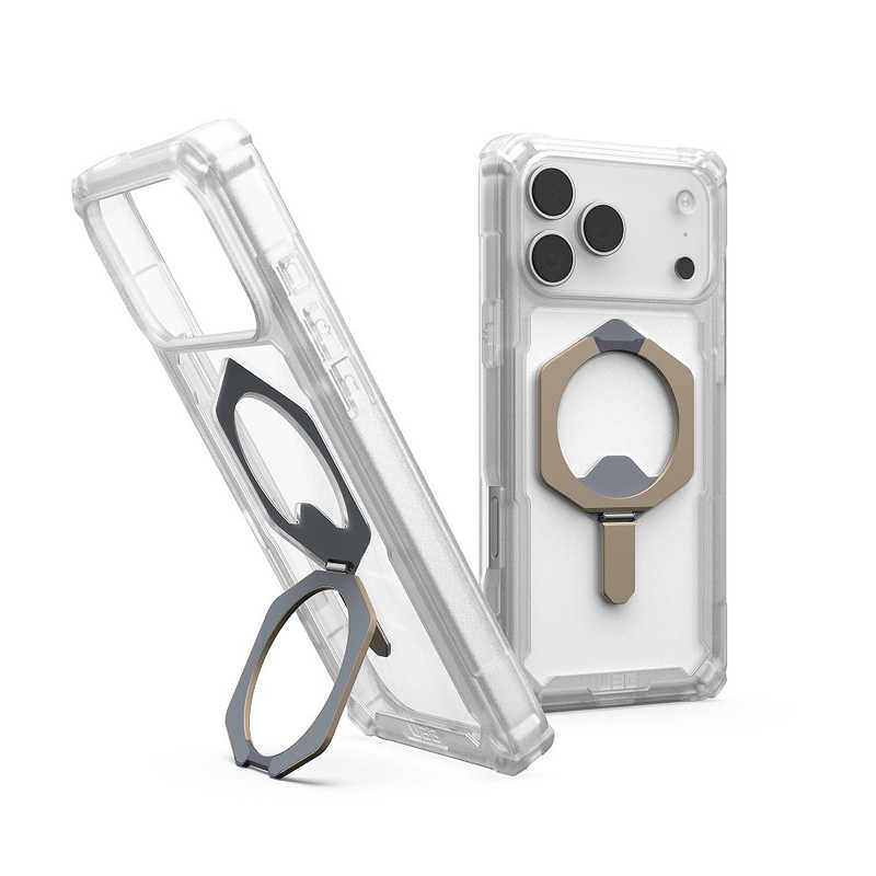 UAG　iPhone 17 Pro Max用 MagSafe対応 PLASMA XTE(クリア/チタン)　UAG-IPH25LA-TXM-C/T