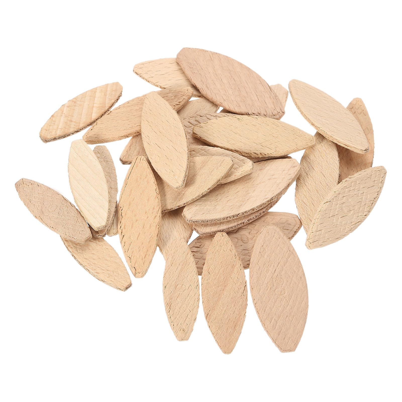 uxcell ウッドジョイナービスケット 木工ビスケット ジョイナーアクセサリー 大工とDIYプロジェクト用 45x16x3.8 mm/54x19x3.8 mm/57x24x3.8 mm 450個