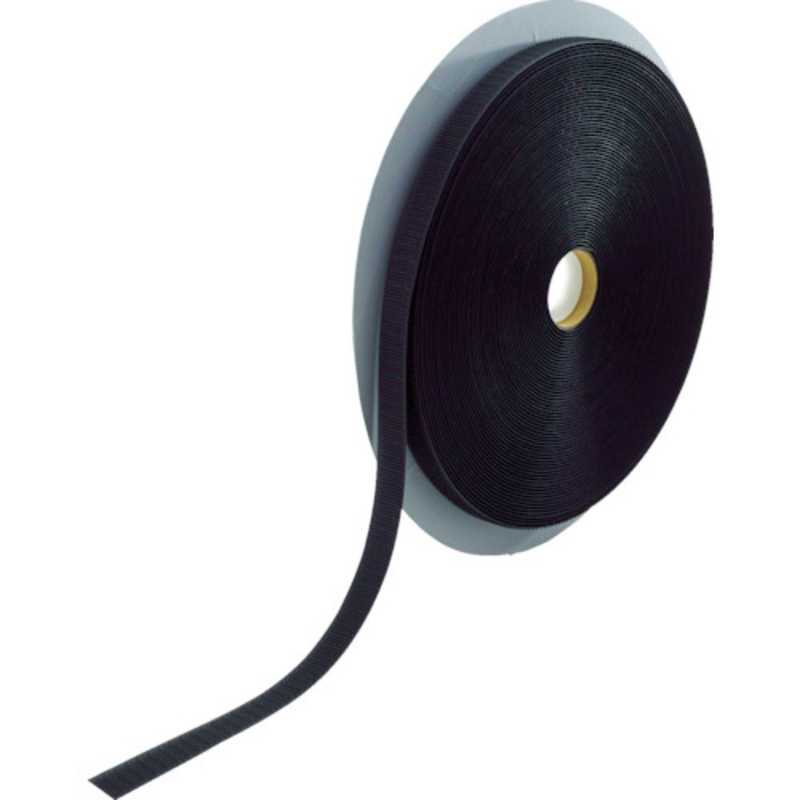 トラスコ中山　TRUSCO マジックテープ 縫製用A側 16mm×25m 白　TMAH-1625-BK