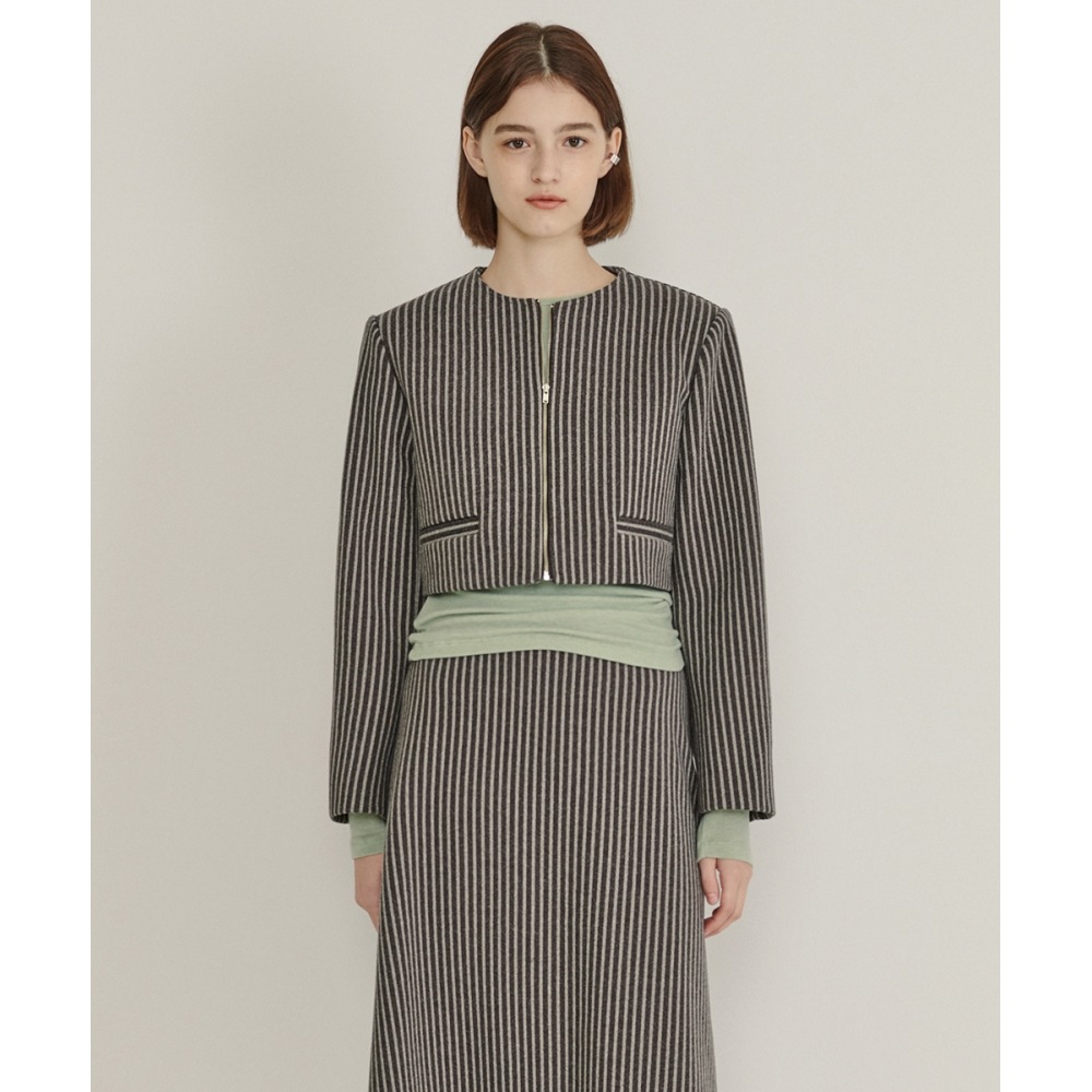 シヌーンジッパーセットジャケット