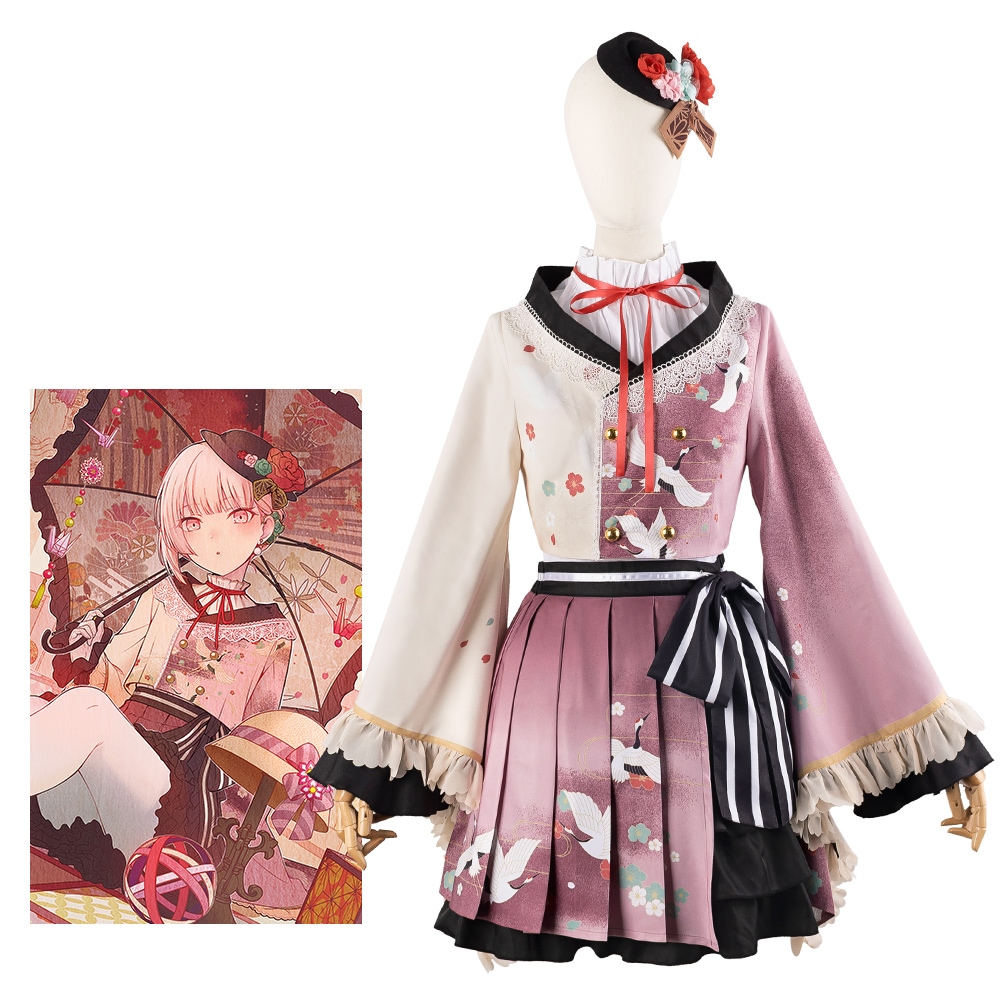 プロジェクトセカイ　プロセカ　コスプレ　和風ロリータ　優しさに励まされて　暁山瑞希　コスプレ衣装