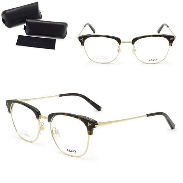 【訳あり】 フレーム BY5007-D/V 052 52 メガネ 眼鏡 フレーム のみ ノーズパッド ハバナ ゴールド