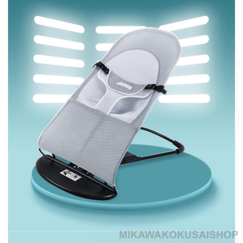 【beifengzh 0 ng】新作限定バウンサー 赤ちゃん ゆりかご ベビー メッシュ素材 バウンシングシート 手動 折りたたみ 室内 新生児 お祝い ギフト プレゼント 出産祝い 出産準大好評